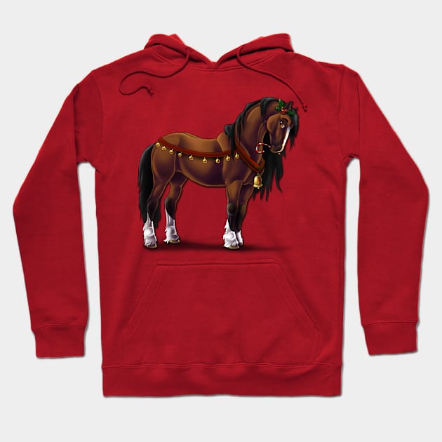 Jingle Bells Hoodie by Unicornarama